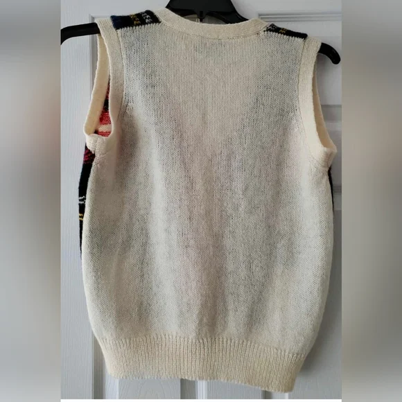 Polo by Ralph Lauren Vintage Plaid Wool Vest - Picture 2 of 5